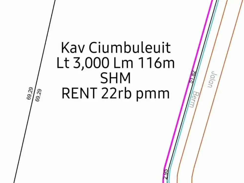 Kavling Niaga Ciumbuleuit Strategis