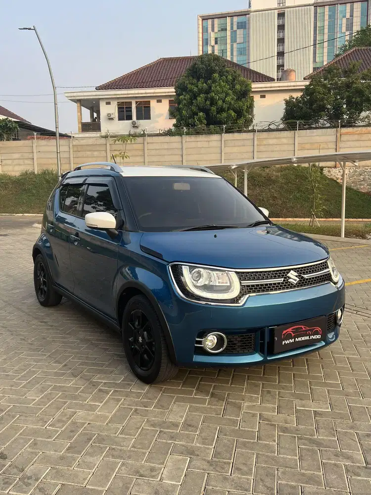 Suzuki ignis GX AGS 2017 biru