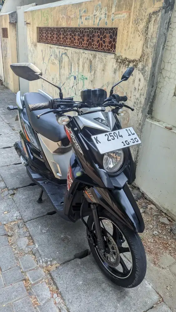 X-Ride 115cc 2015 Jet-FI Hitam Orisinil Mesin Topp