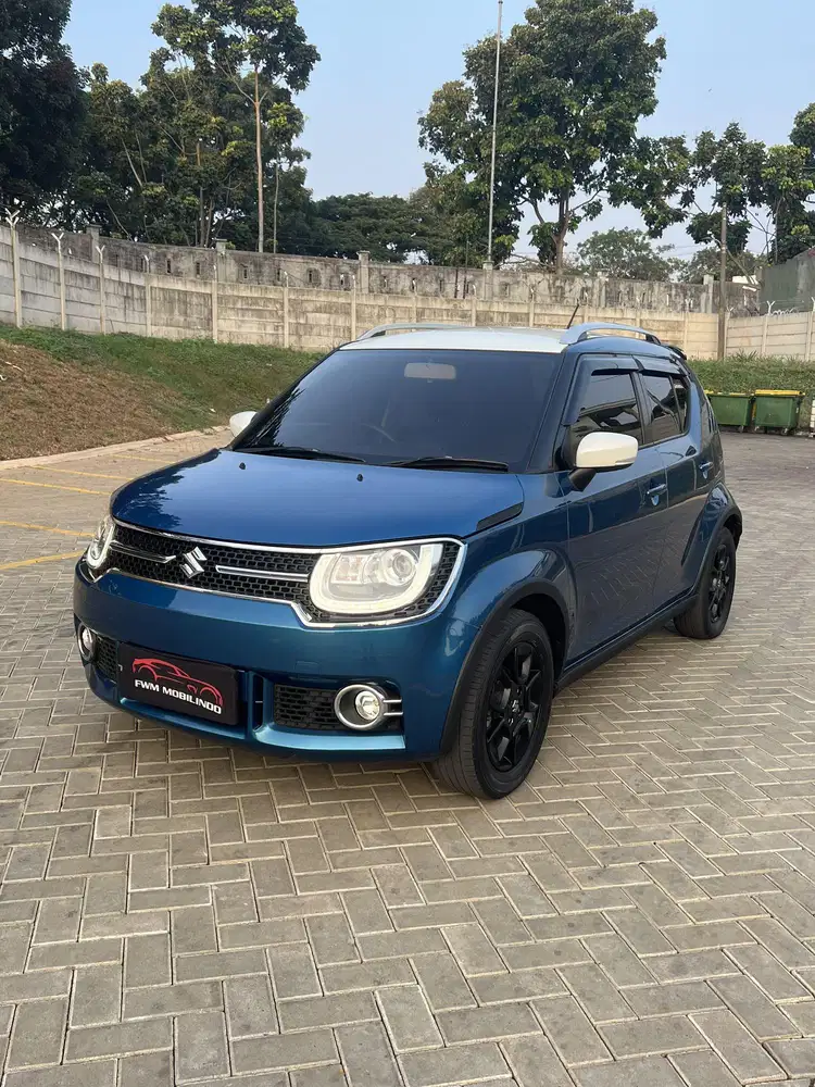 Suzuki ignis GX AGS 2017 biru