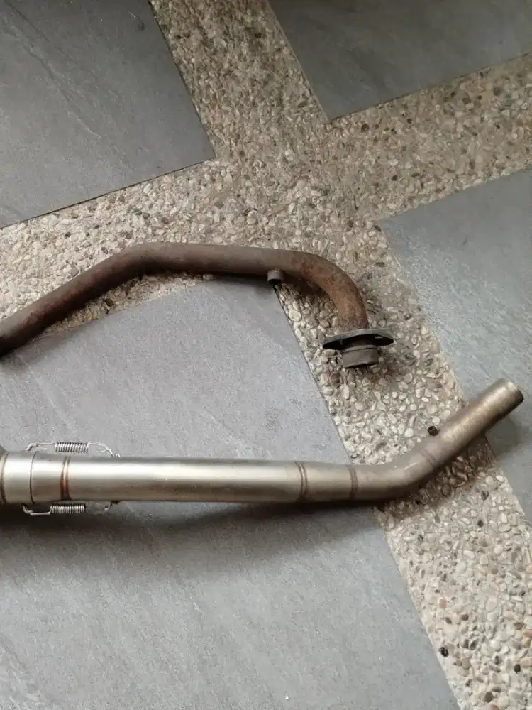 Knalpot Leheran Header Proliner Titanium Original Cbr150r
