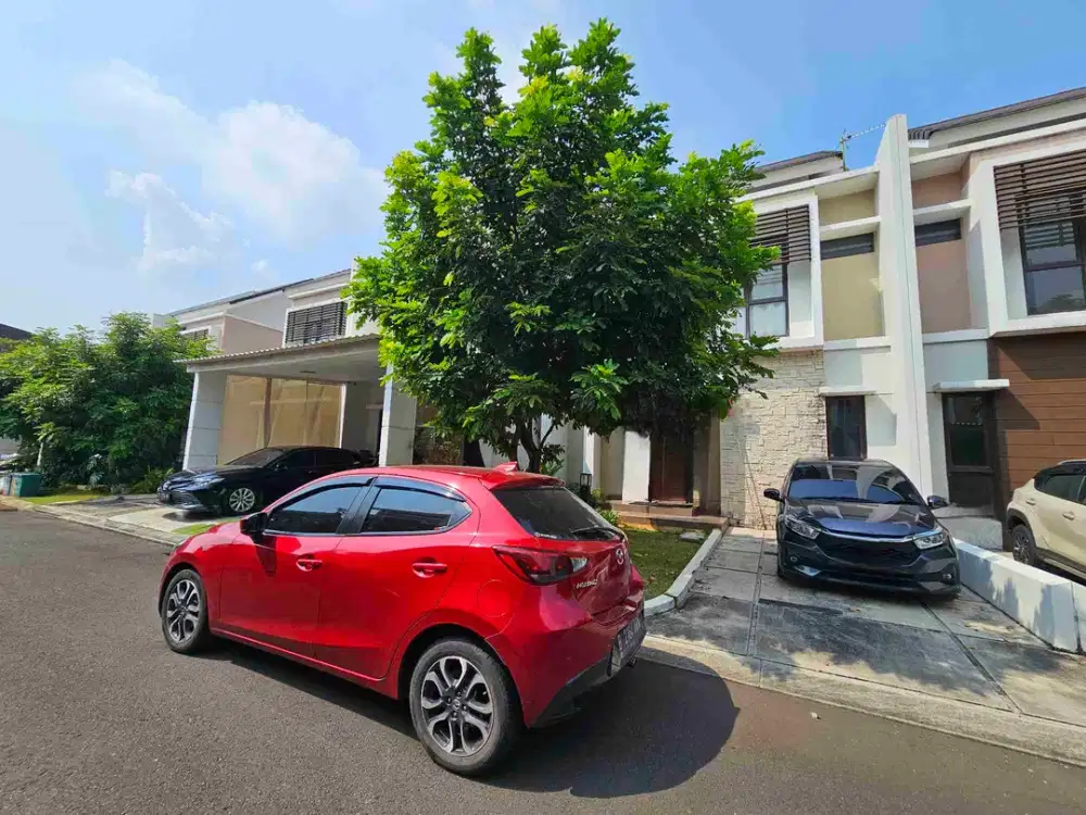 Rumah 2 lantai siap huni semi furnish di Cluster Burgundy Summarecon Bekasi