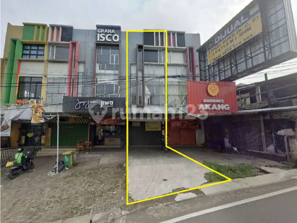 Turun Harga, Kesempatan Emas Ruko 3 Lantai 300 Meter Dari Exit Toll Sawangan