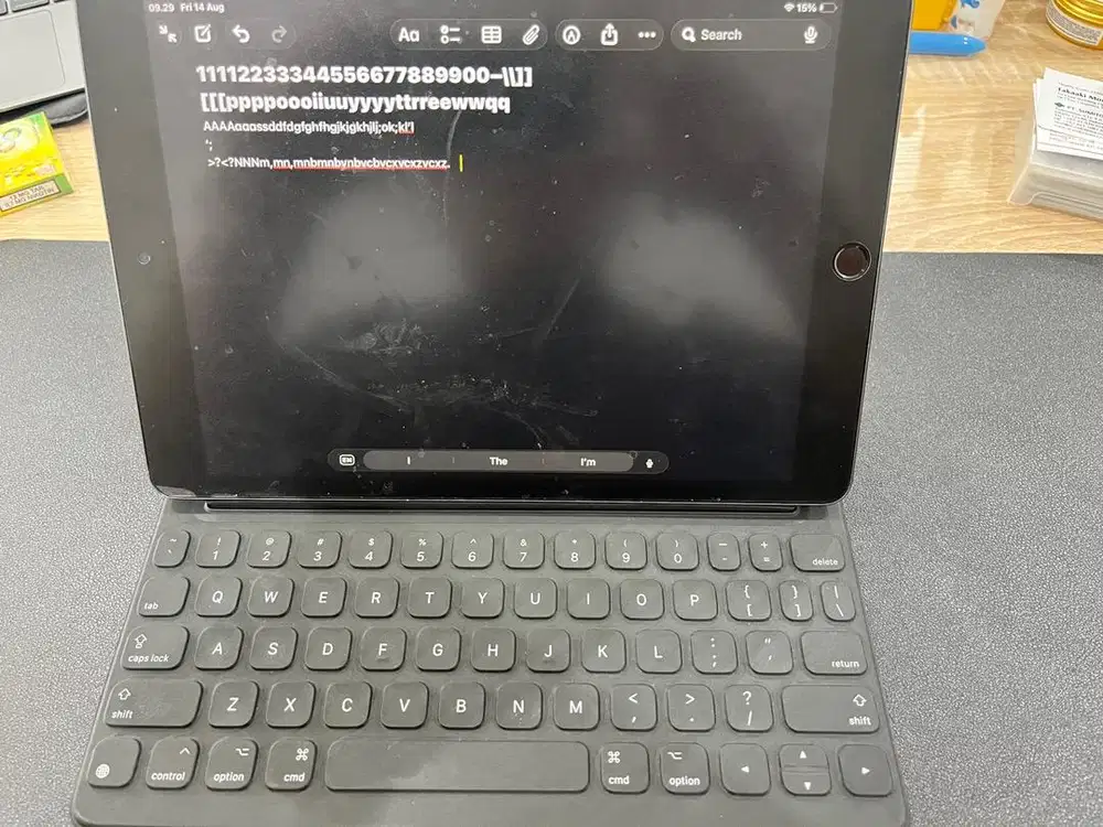 Smartkeyboard ipad 9