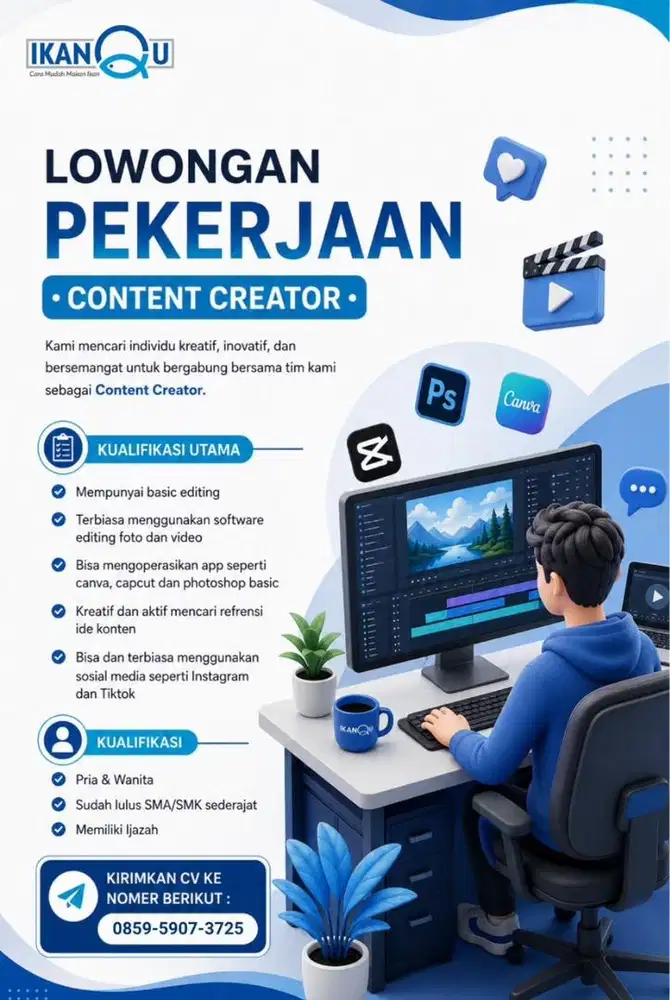 Di cari as a content creator