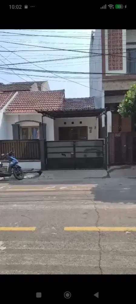 Dikontrakan rumah rapi dutabumi harapan indah sebrang hotel santika