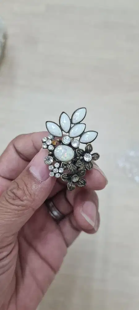 Cincin aesthetic , cincin korea wanita, cincin hijab