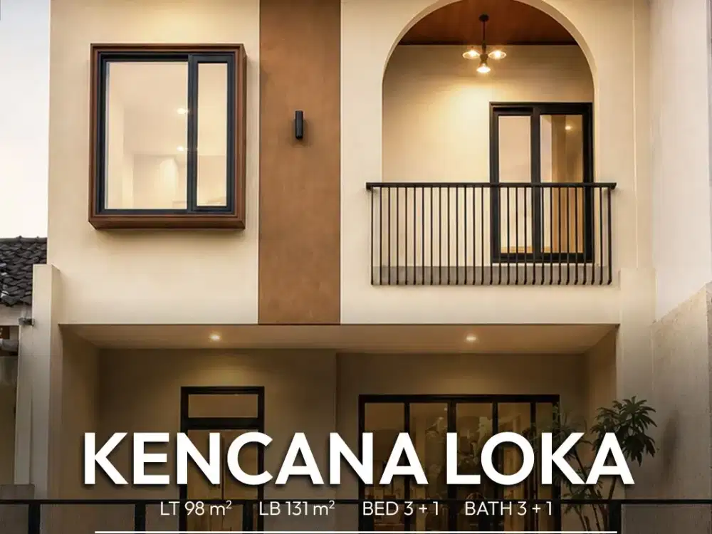 DI JUAL CEPAT RUMAH DI KENCANA LOKA BSD