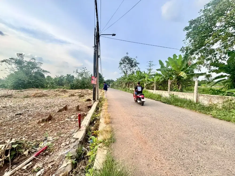 Tanah Cisauk Dekat Gerbang Tol Legok, Harga Murah Nempel BSD