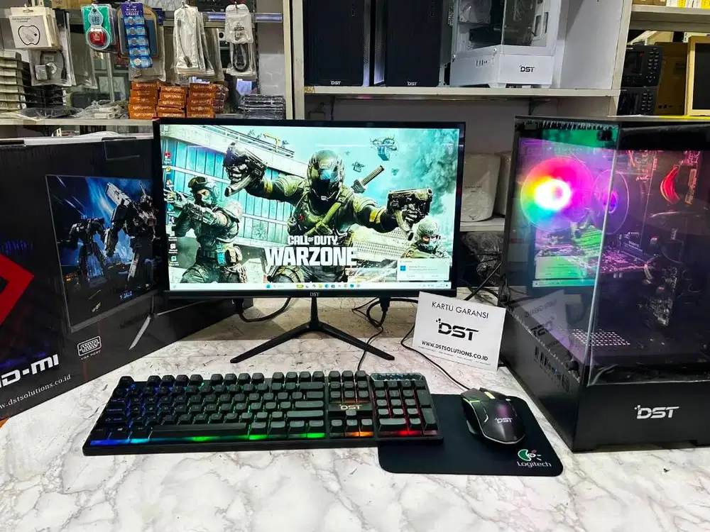 Paket komputer Gaming & Desain standar