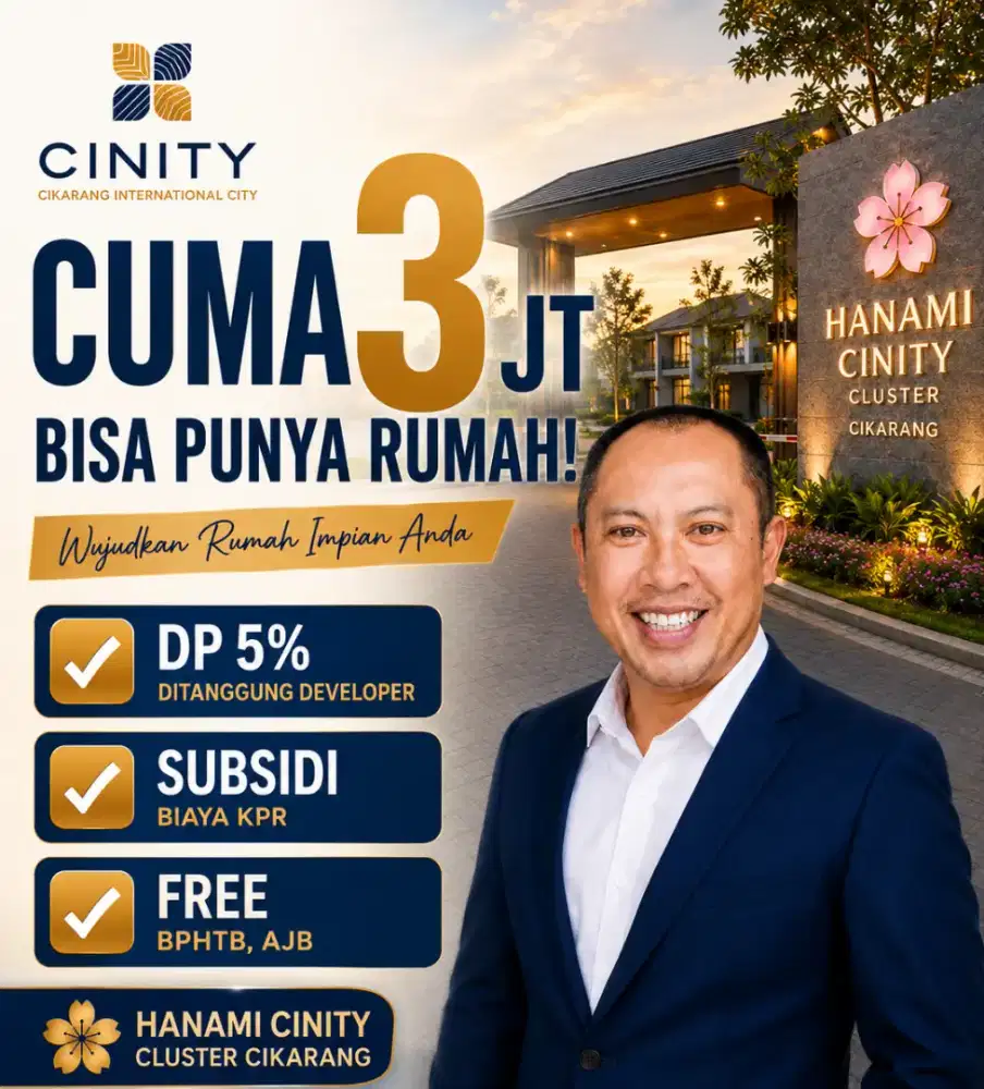 Rumah harga murah di cinity Cikarang bekasi
