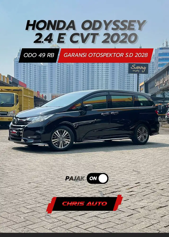 Tdp 7jt Odo 49b ODYSSEY Sensing Facelift 2021 2020 Last Edition