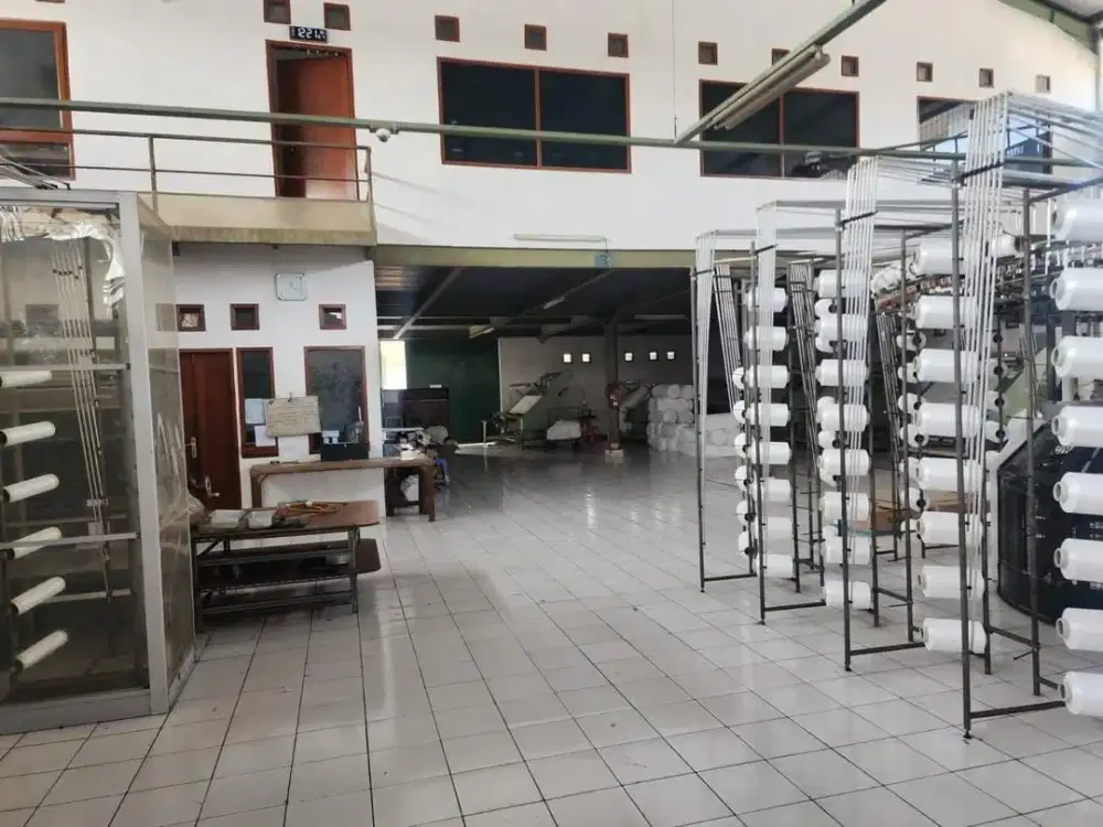 Termurah Gudang atau Pabrik di Caringin Bandung Akses Jalan Besar Kontainer 40 Feet