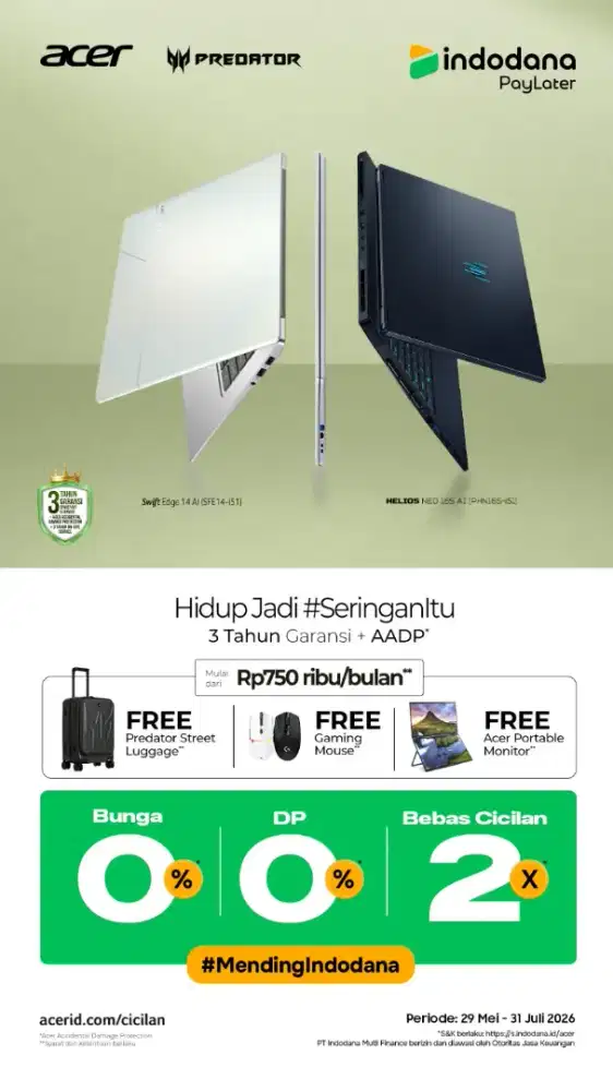 PROMO CICILAN LAPTOP