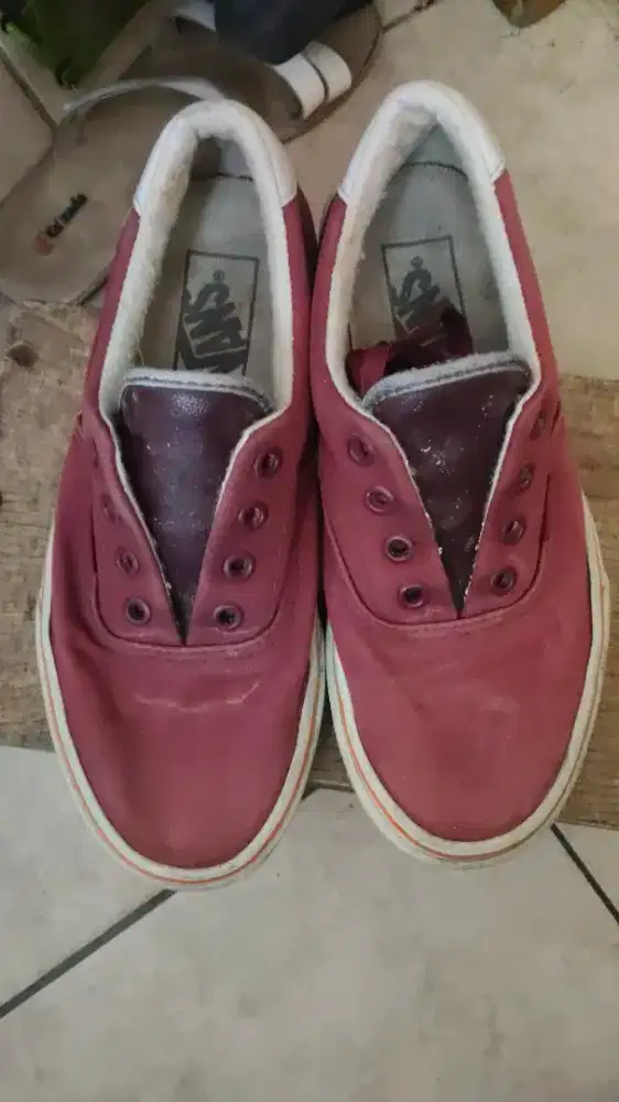 vans era 59 maroon