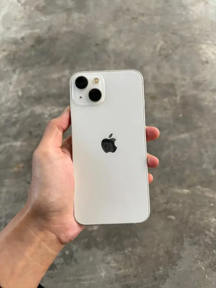 iPhone 13 256gb Starlight Beacukai Dual Sim setara iBox
