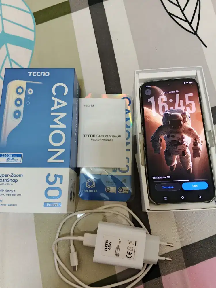 Techno camon 50 pro 5G Nego