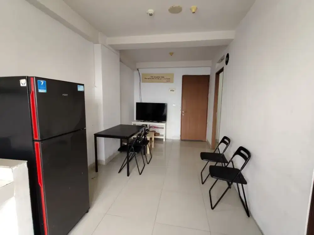 Disewakan 2BR Oak Tower B Semi Furnish Pulo Gadung – Lantai Tinggi, View Jalan, Fasilitas Lengkap