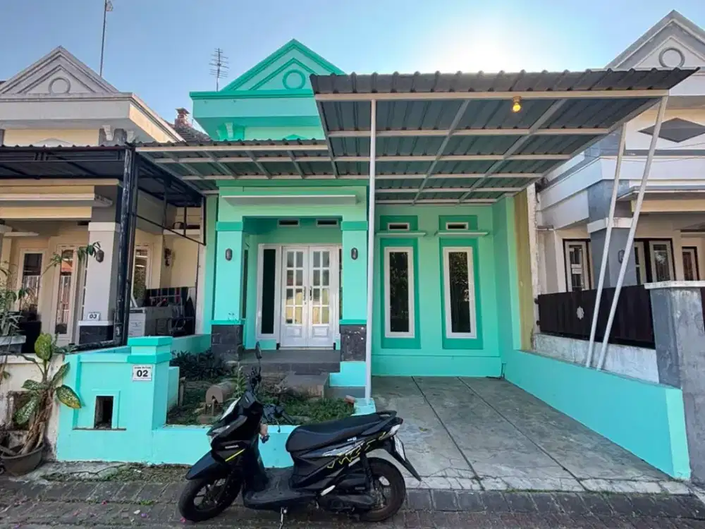 DIJUAL RUMAH KEPUHARJO KARANGPLOSO MALANG SIAP HUNI DEKAT ENAK ECO