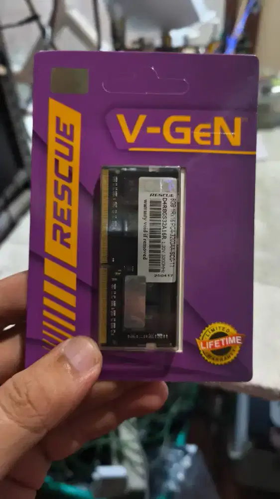 Sodim 8gb ddr4 kondisi baru segel