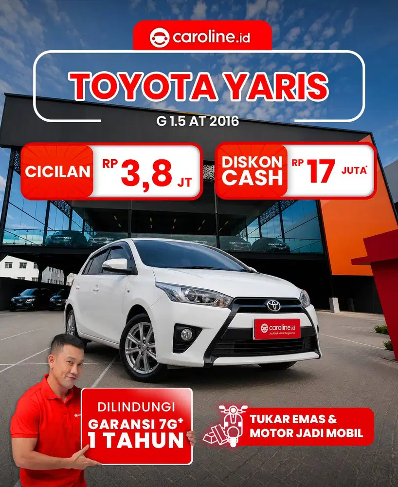 Toyota Yaris G Matic 2016