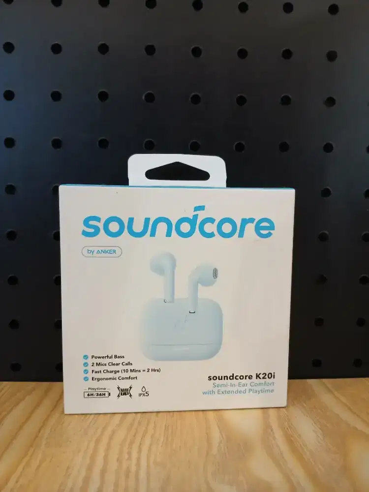 Anker Soundcore K20i TWS Earbuds Earphone Semi In Ear Bluetooth 5.3