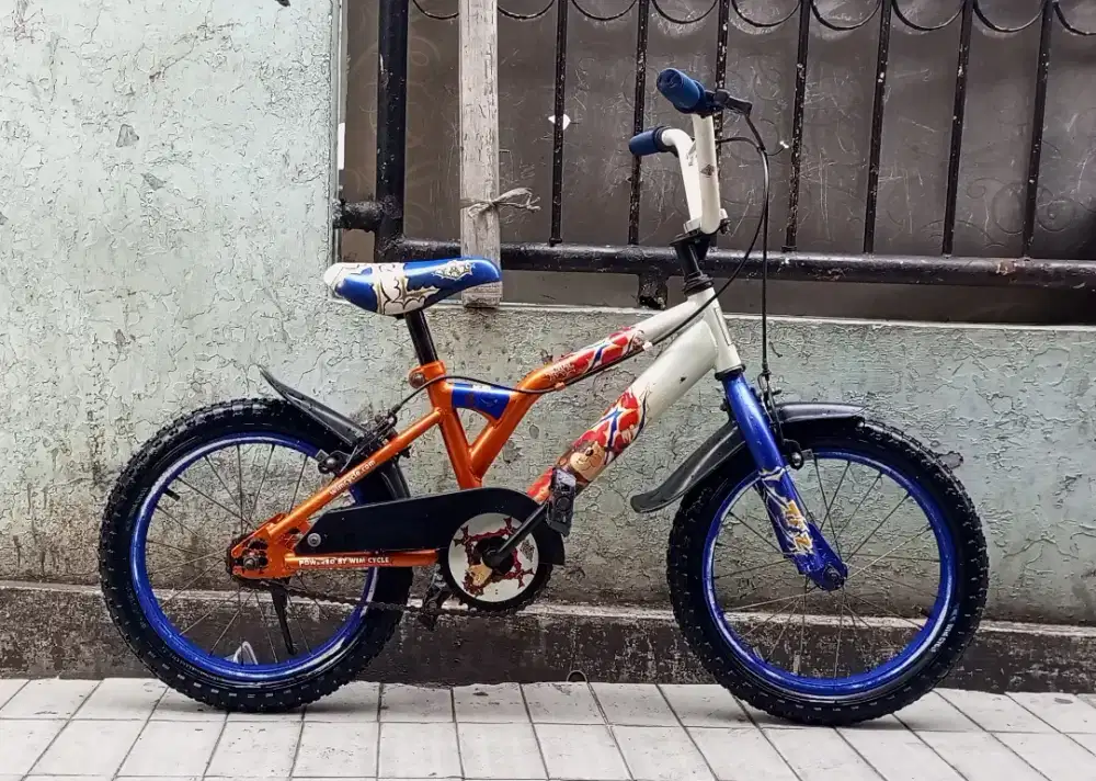 Sepeda Anak Wim Cycle 16 inc, harga pas.. Cipinang