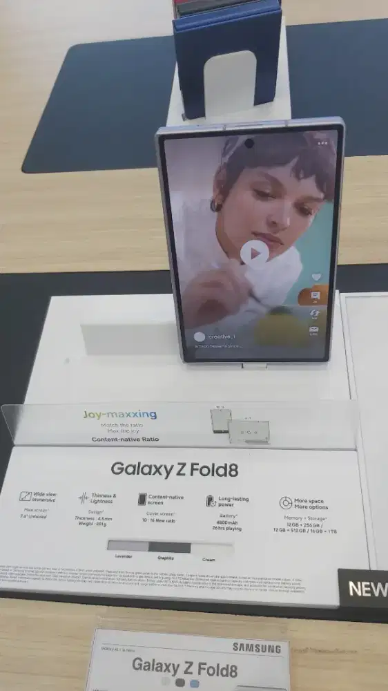 Samsung z Fold 8 bisa & kredit