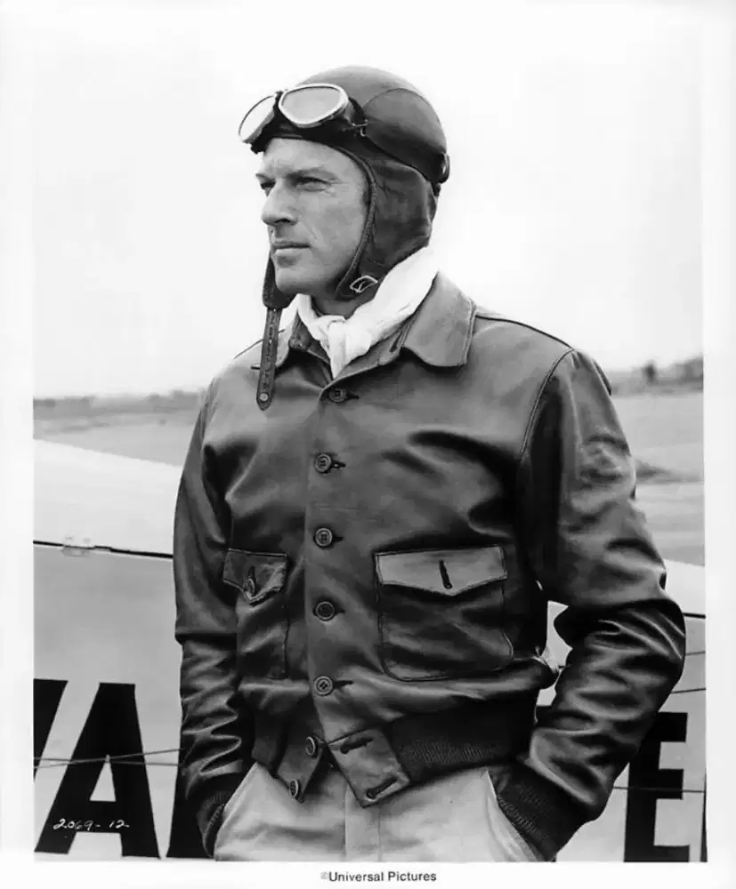 Belstaff Aviator Leather Jacket Vintage Jaket Kulit Bomber Pilot