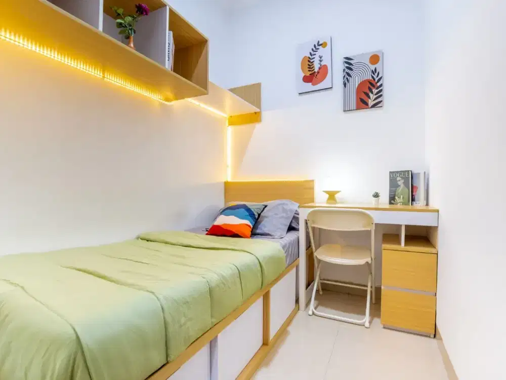 Kost Murah Grogol Abdi Susilo Residence Tipe Non Jendela Full Furnished Dekat Trisakti, Untar, ITC Roxy dan RS Sumber Waras