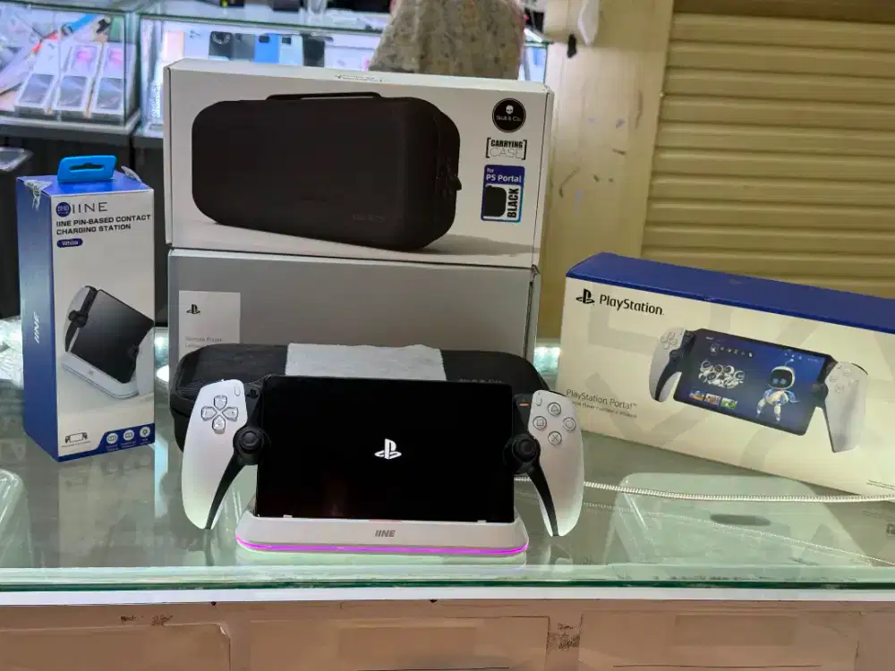PlayStation Portal
Garansi Inter
Kelengkapan bawaan Original.