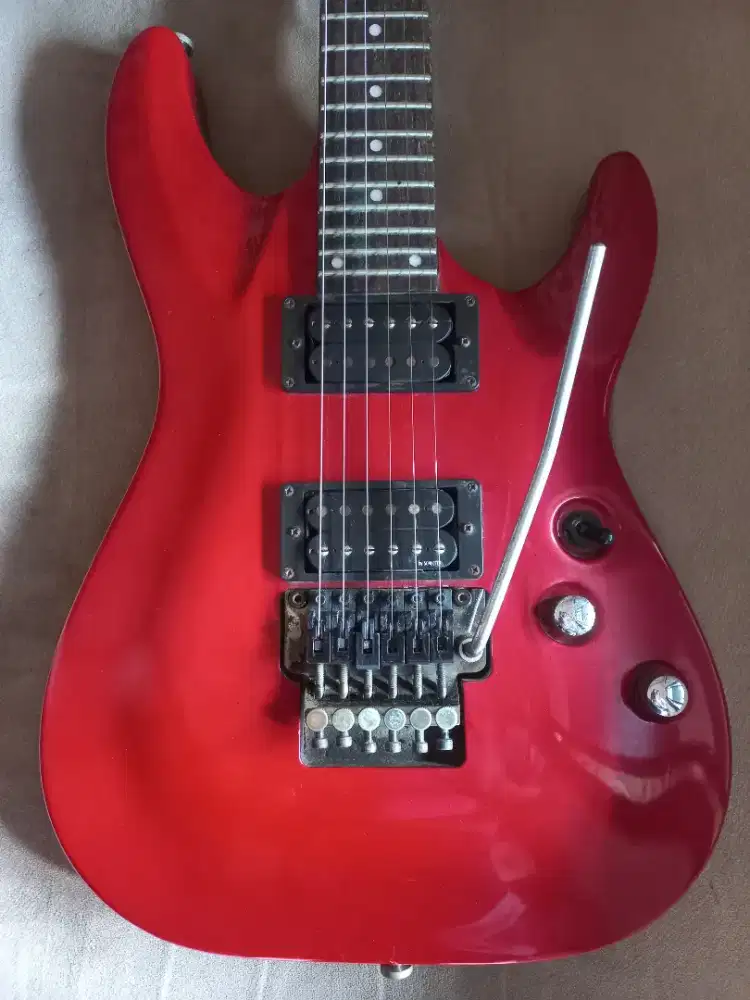 Gitar merk SGR C1 FR by schecter asli original MIC