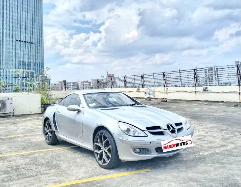 Mercedes Benz SLK200 Cabriolet 2004 Automatic Abu-abu Metalik
