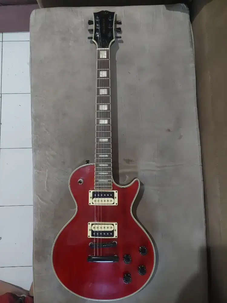 Gitar merk gillmore GLP02 dlx asli original MIC