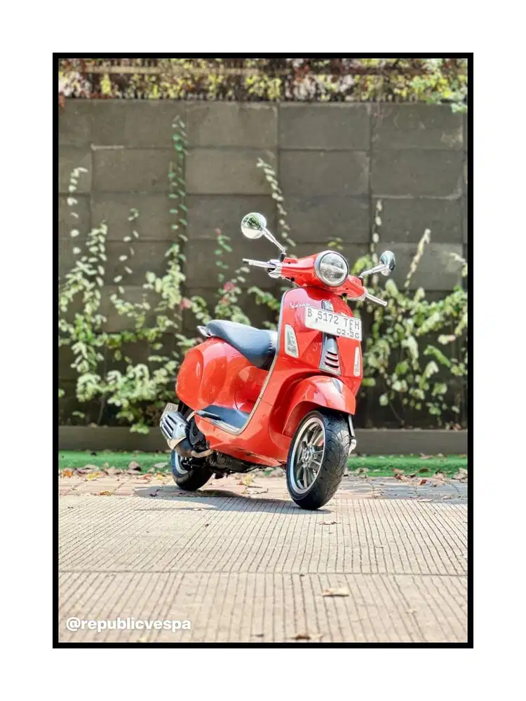 TERMURAH VESPA PRIMAVERA S150 IGET ABS FACELIFT TAHUN 2019 ORANGE