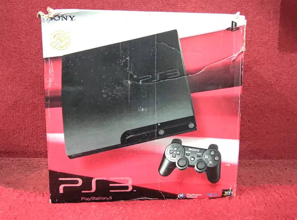 PS 3 Slim Seri CECH-2500B HDD 160GB SEGEL MALANG