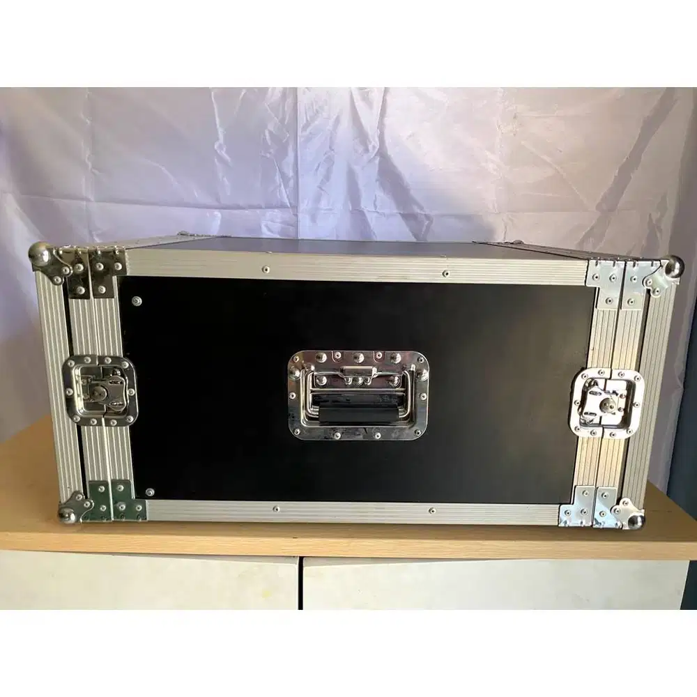 Hardcase Rack 6U Power Amplifier + Tutup Custom Ready Stock