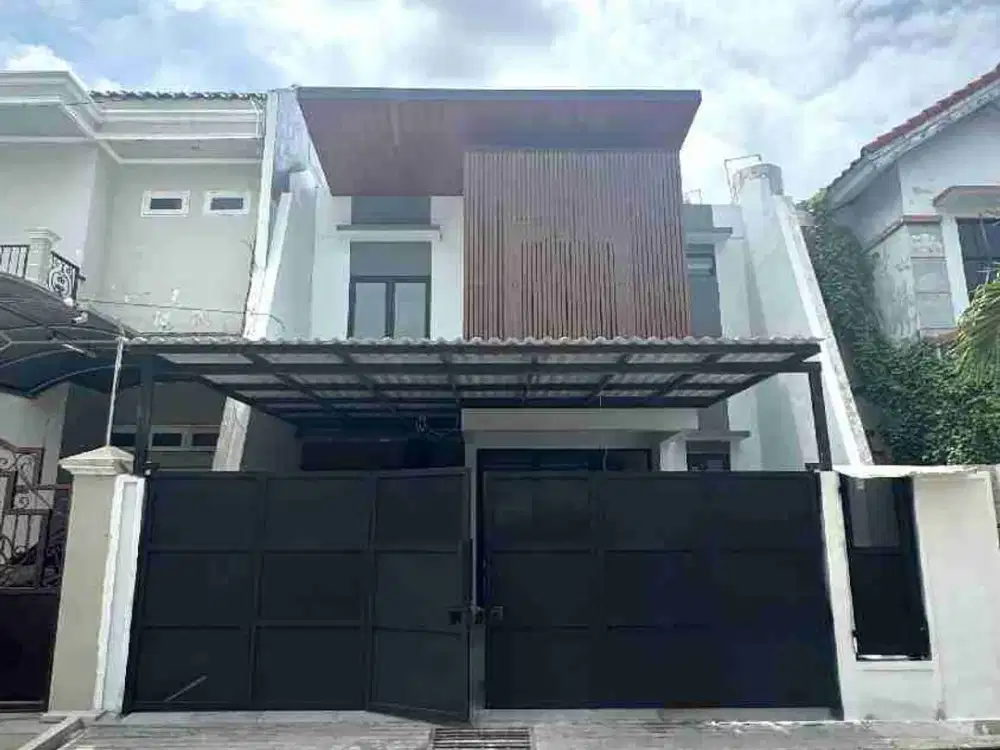 Rumah Minimalis Baru Gress Siap Huni 2 Lantai di Dharmahusada Mas Mulyorejo Surabaya