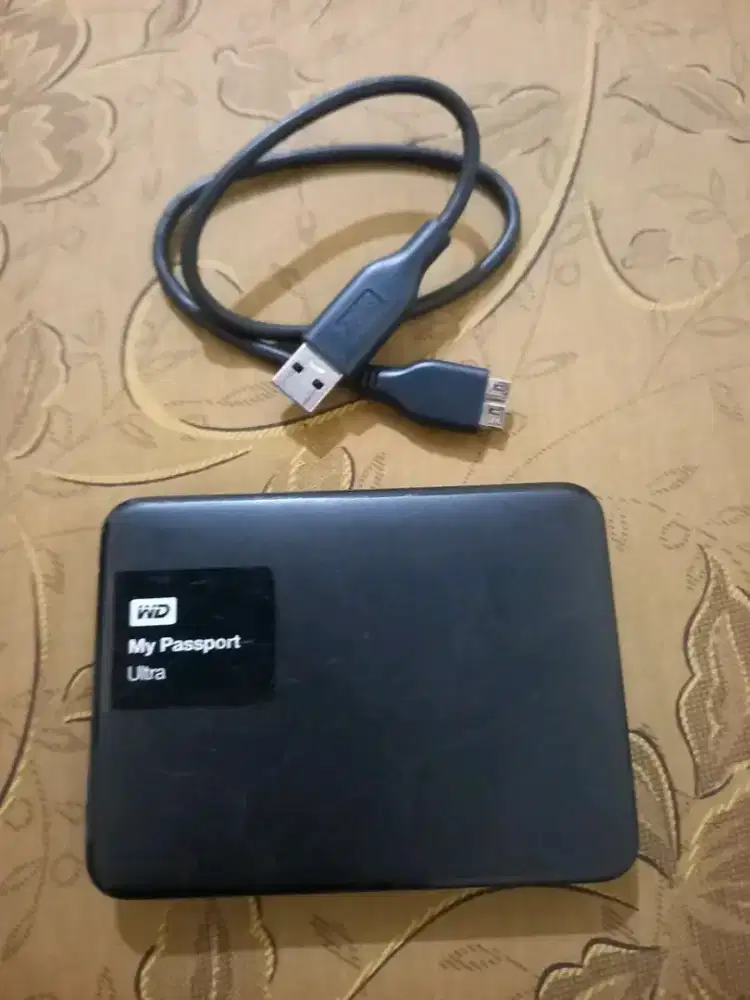 HDD eksternal 1tb WD my passport ultra