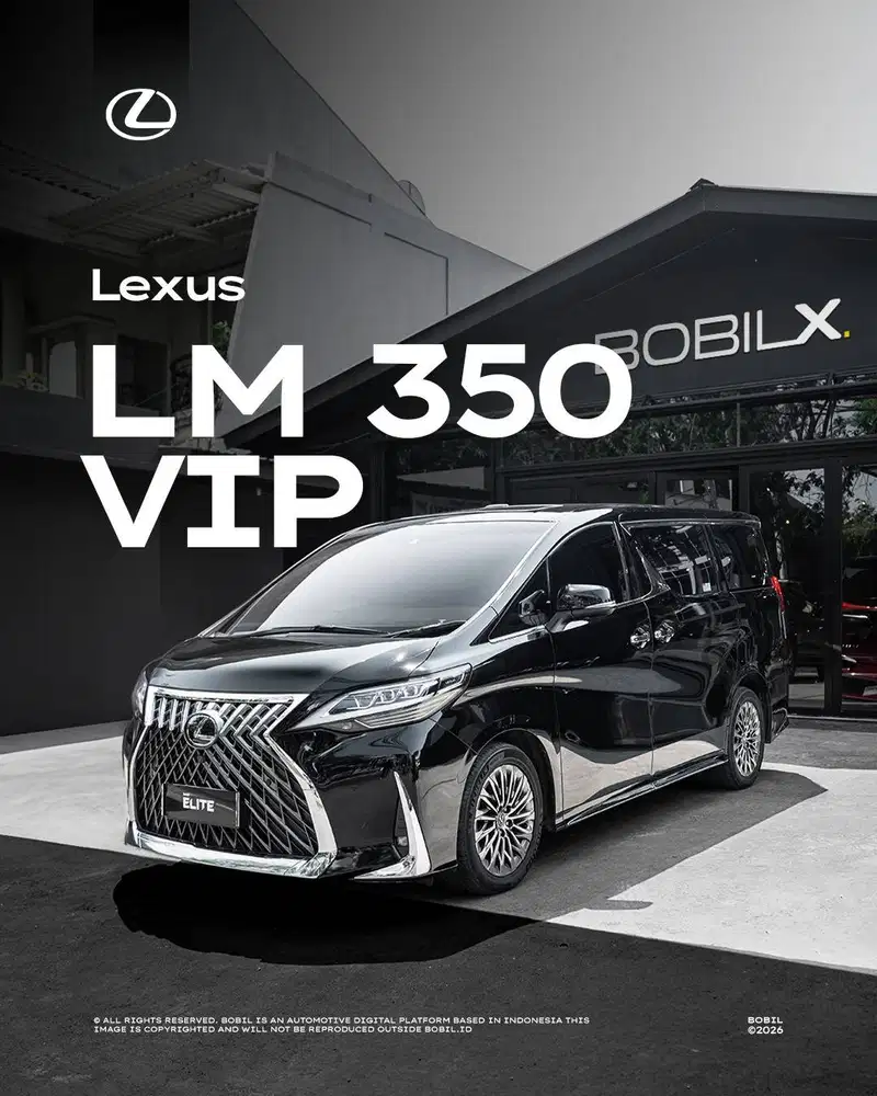 NIK 2020 Lexus LM350 VIP 4-Seater