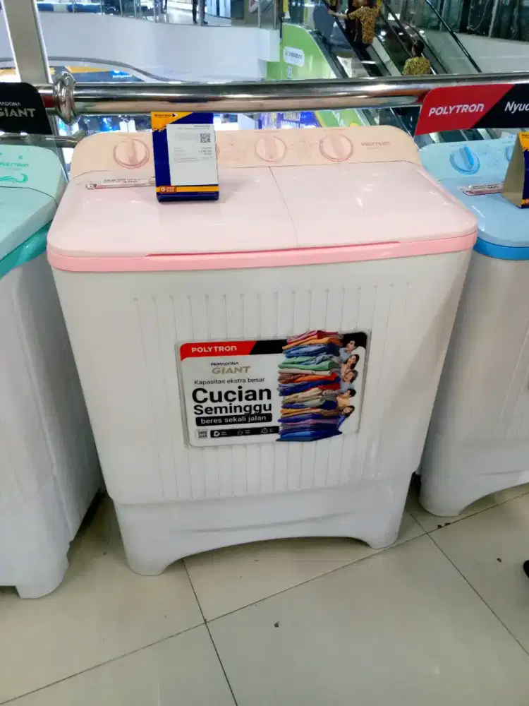 Kredit mesin cuci Polytron