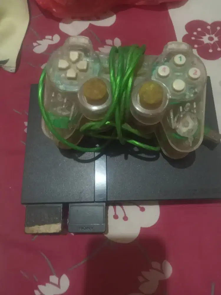 Jual PS 2 stock n gamenya bnyk
