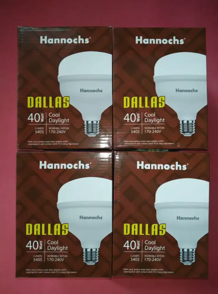 habisin setok lampu led hanochs jamin baru ori borong semua siap antar