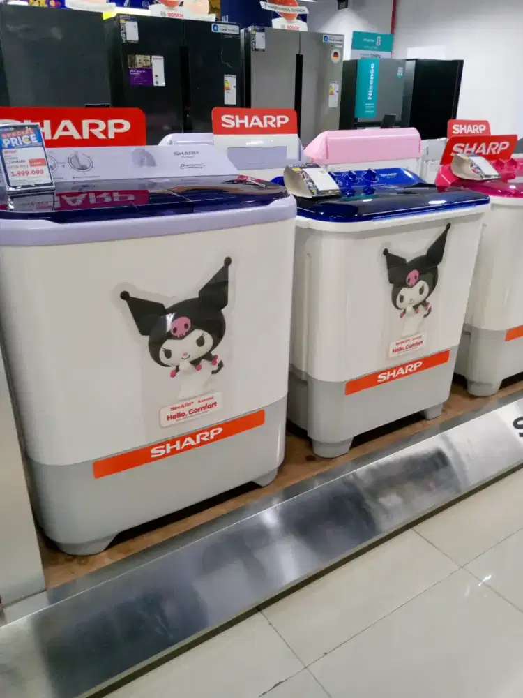Kredit mesin cuci Sharp