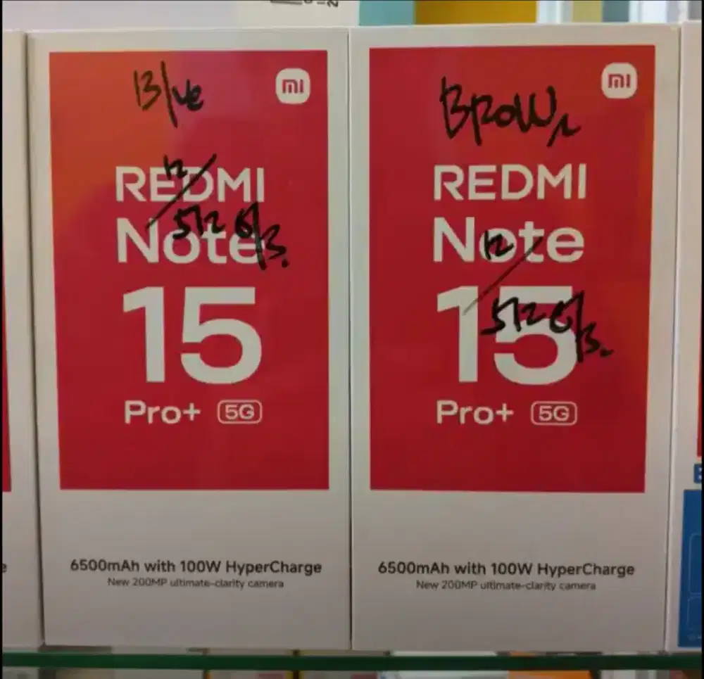 Xiaomi Redmi Note 15 Pro Plus + - Pro+ 8/256 12/512 BNIB Garansi Resmi