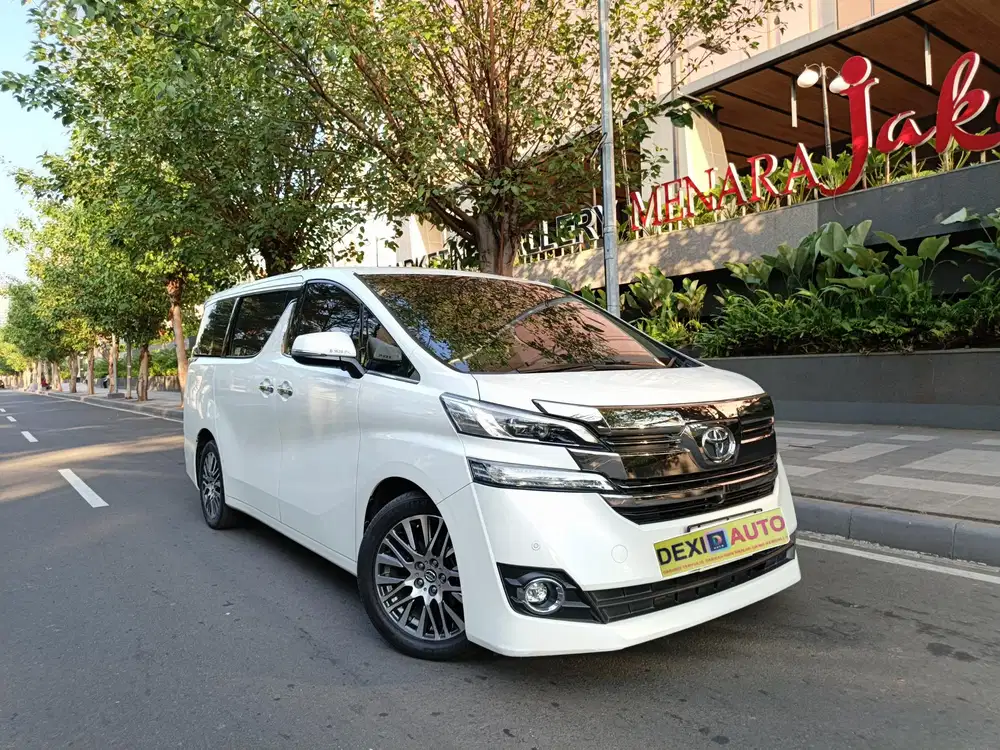 (KM30000)TOYOTA VELLFIRE G ATPM 2018 NIK 2017 ISTIMEWA KM RENDAH!!