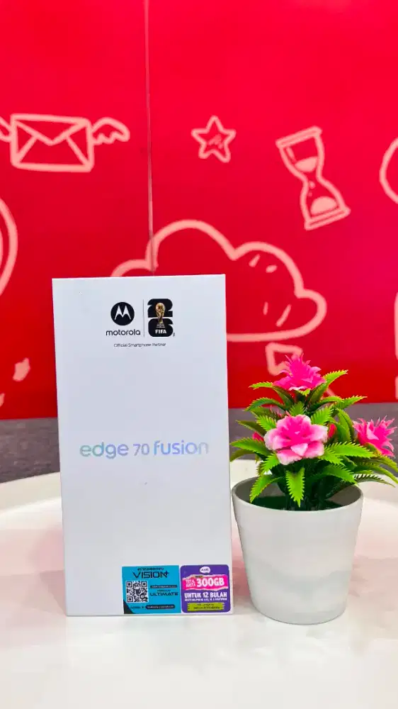 New Motorola Edge 70 Fusion, ready stok terbatas bisa di cicil