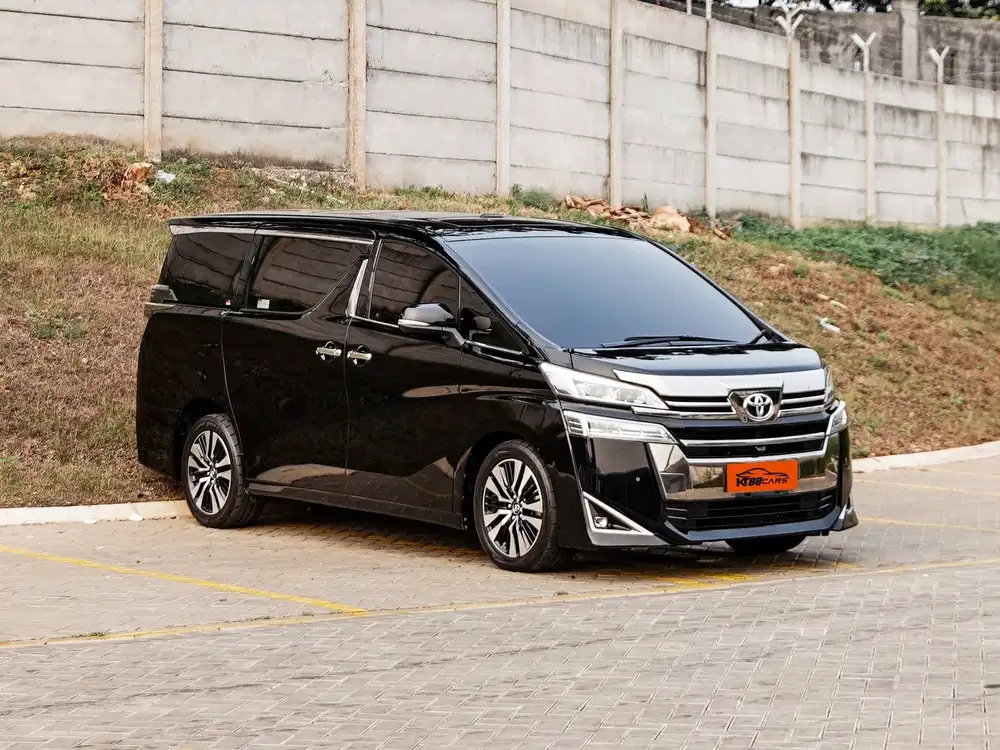 Toyota Vellfire G 2.5 AT Hitam 2019