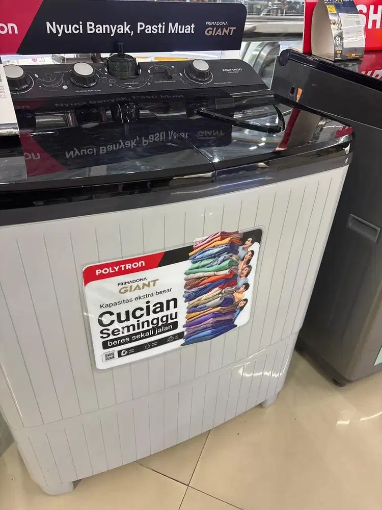 Polytron Semi Auto Washer