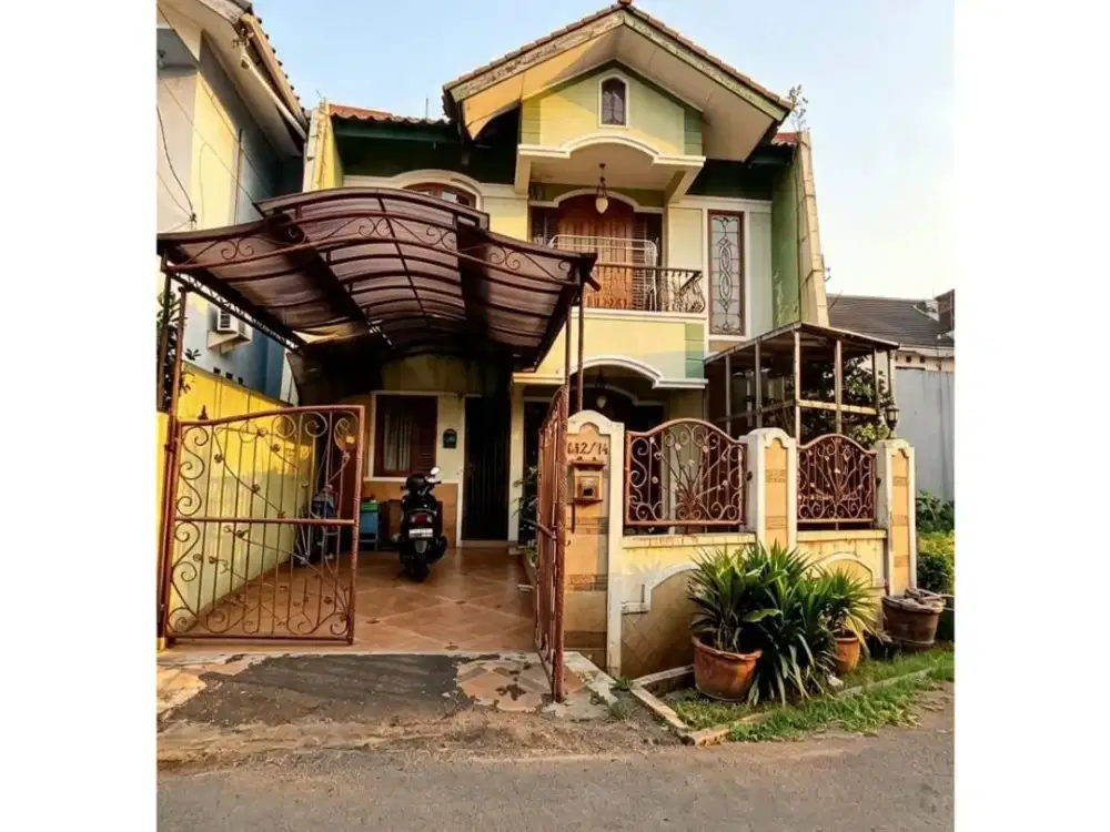 Dijual Cepat Sangat Murah!! Rumah 2 Lantai Dalam Perumahan Marinir Pondok Kelapa AC70